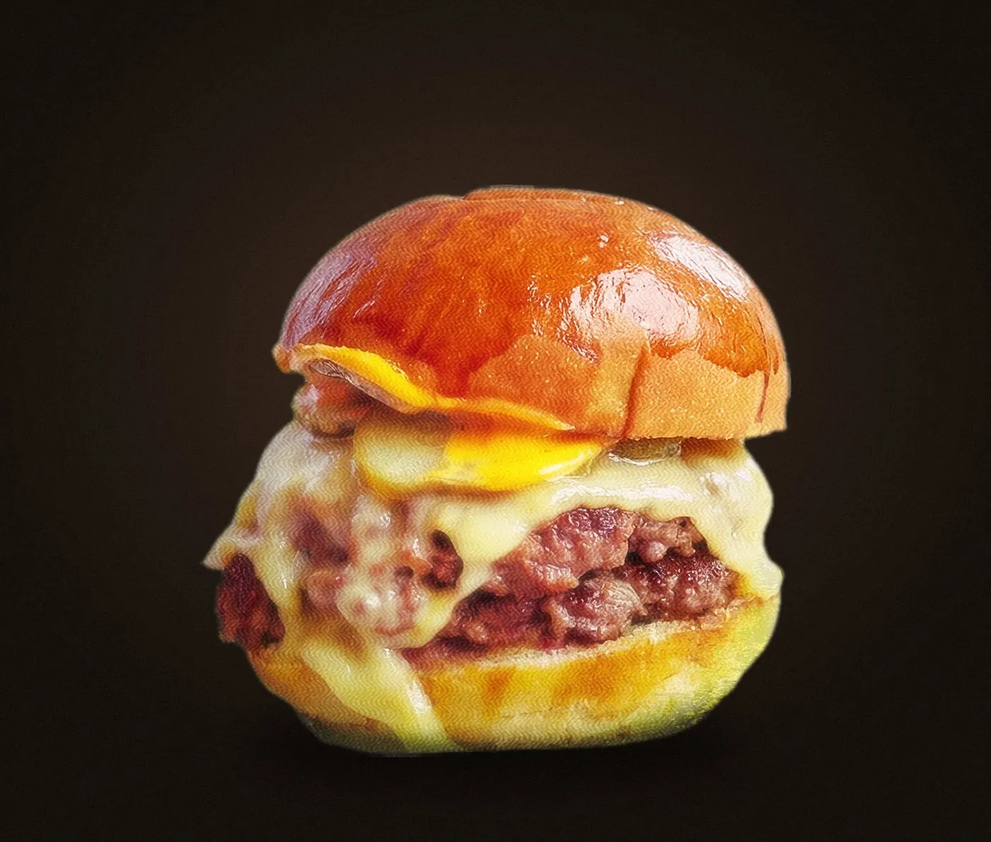 Smash Mountain : deux steaks smashés et raclette fondue